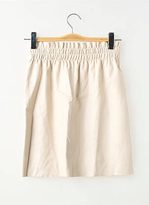 Jupe courte beige VERO MODA femme