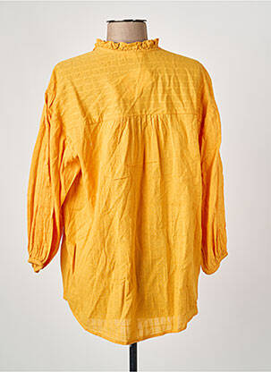 Chemisier jaune MANGO femme