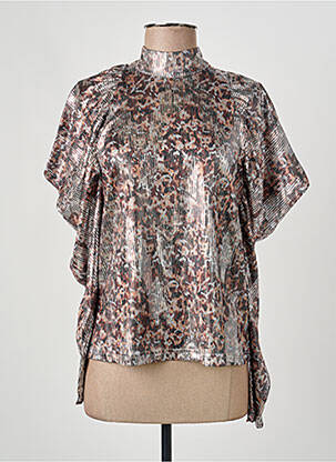 Chemisier gris ASTRID BLACK LABEL femme