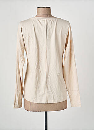 T-shirt beige MORE & MORE femme