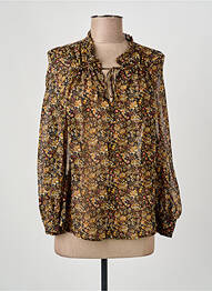 Chemisier marron MANGO femme