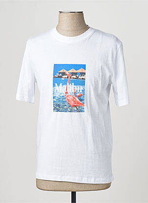 T-shirt blanc JACK & JONES homme