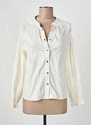 Chemisier beige NAF NAF femme