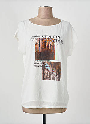 T-shirt blanc GARCIA femme