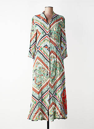 Robe longue vert TOM TAILOR femme