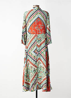 Robe longue vert TOM TAILOR femme