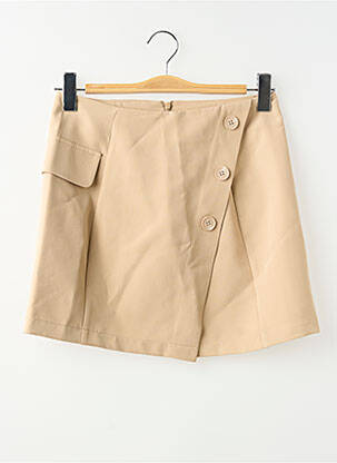 Jupe courte beige ONLY femme