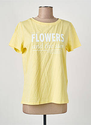 T-shirt jaune STREET ONE femme