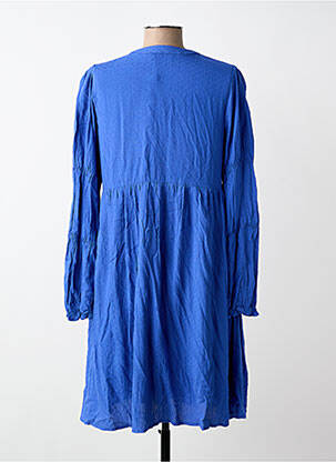 Robe mi-longue bleu MOLLY BRACKEN femme