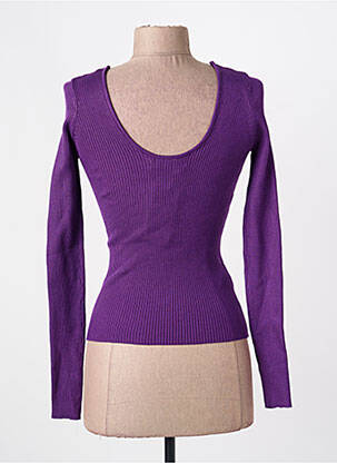 Pull violet MANGO femme