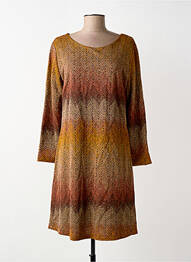 Robe courte orange BELLITA femme
