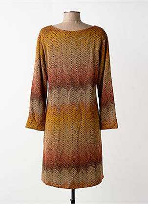 Robe courte orange BELLITA femme