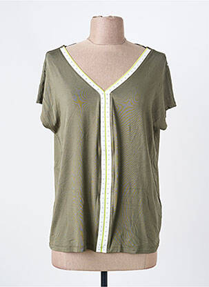 T-shirt vert STREET ONE femme