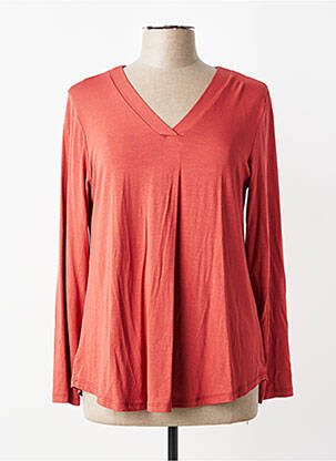 Top marron BELLITA femme