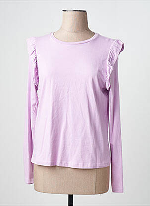 Top violet MANGO femme