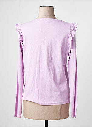 Top violet MANGO femme