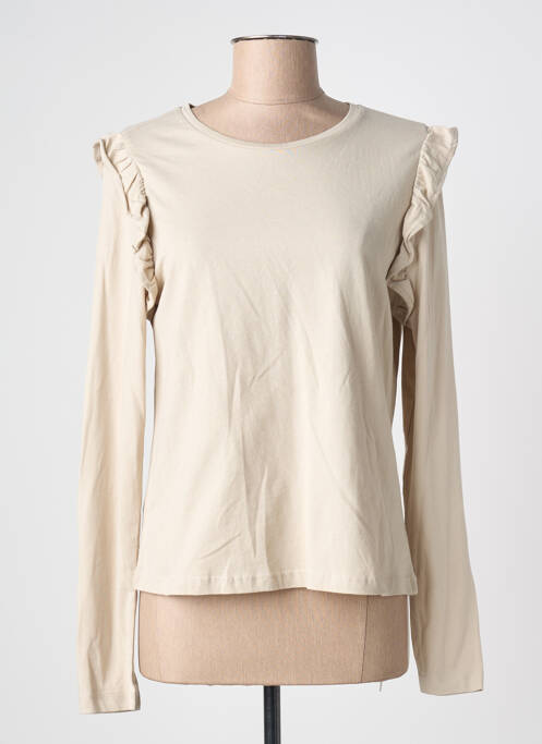 Top gris MANGO femme