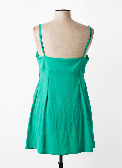 Robe courte vert MANGO femme