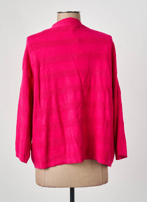 Gilet manches courtes rose STREET ONE femme