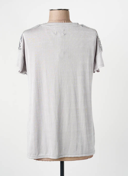 T-shirt gris ONLY femme