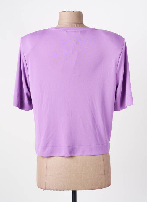 Top violet MANGO femme