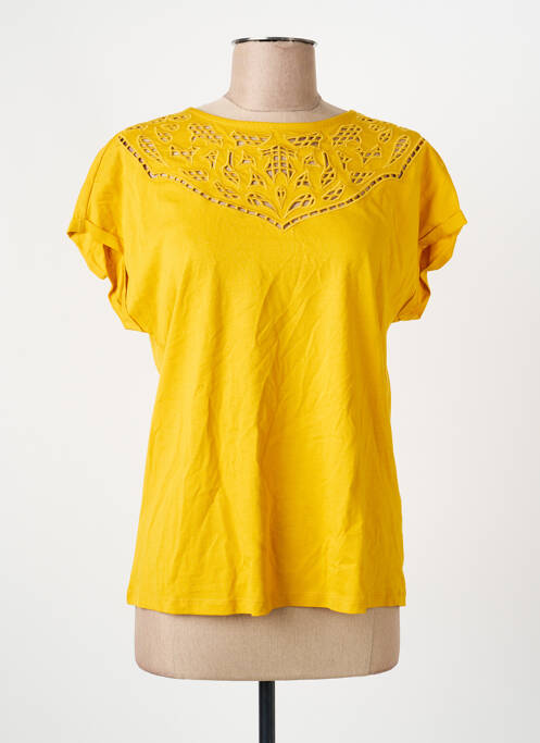 T-shirt jaune STREET ONE femme