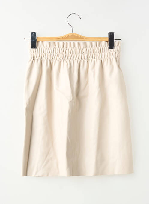 Jupe courte beige VERO MODA femme