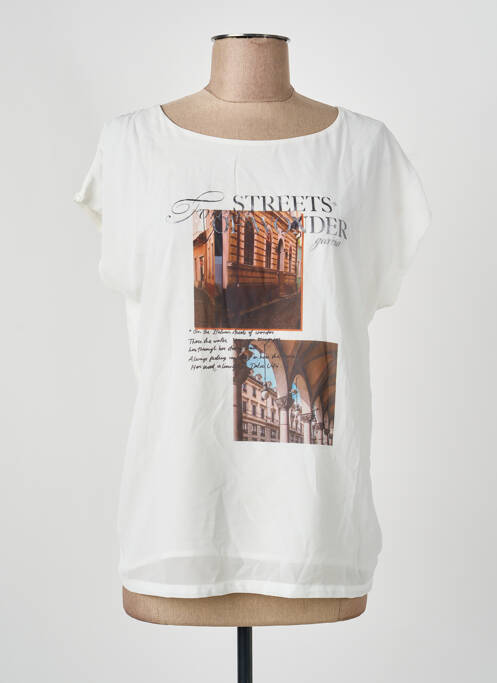T-shirt blanc GARCIA femme
