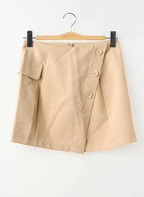 Jupe courte beige ONLY femme