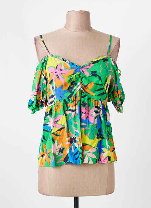 Top vert NAF NAF femme