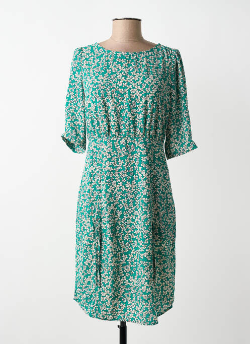 Robe mi-longue vert ONLY femme