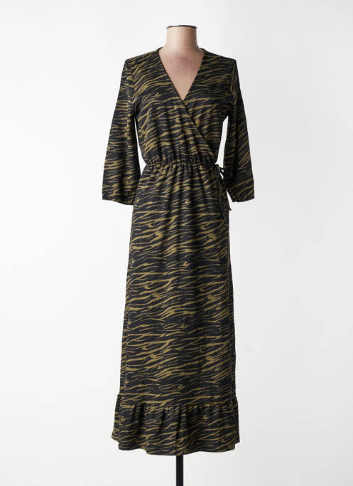 Robe longue vert ONLY femme