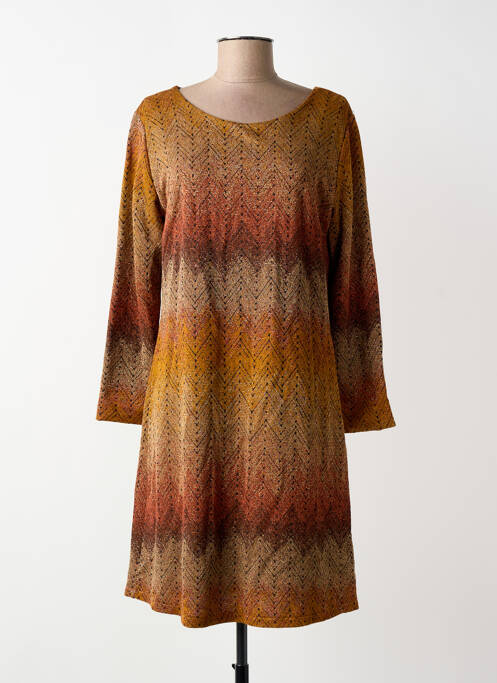 Robe courte orange BELLITA femme