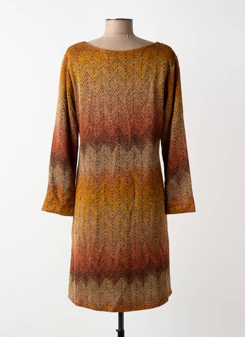 Robe courte orange BELLITA femme