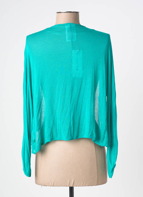 Gilet manches longues bleu STREET ONE femme