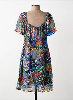 Robe courte bleu MOLLY BRACKEN femme