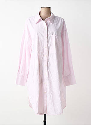 Tunique manches longues rose ONLY femme