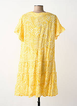 Robe courte jaune VILA femme