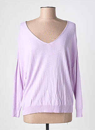 Pull violet BELLITA femme