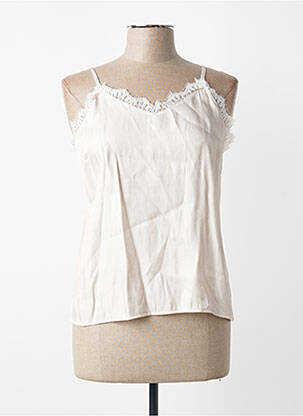 Débardeur beige BELLITA femme