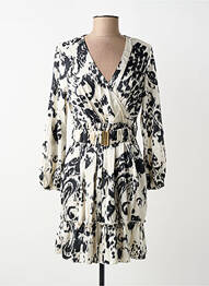 Robe mi-longue noir JS MILLENIUM femme