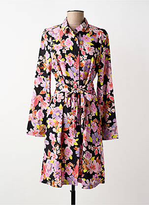 Robe mi-longue rose VERO MODA femme