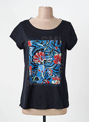 T-shirt bleu STREET ONE femme