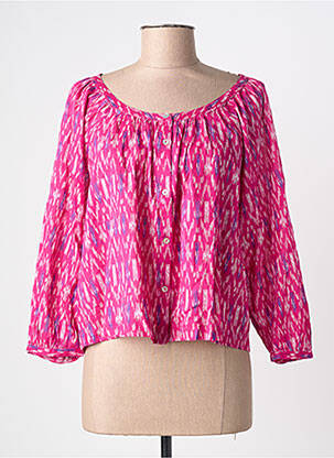 Chemisier rose MANGO femme