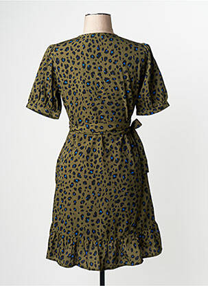 Robe courte vert ONLY femme