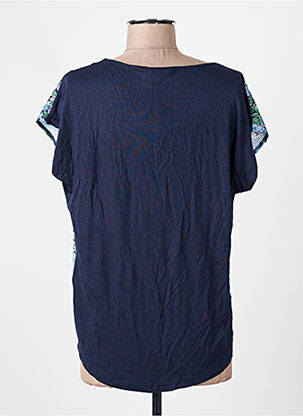 Top bleu MORE & MORE femme