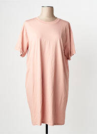 Robe courte rose PIECES femme