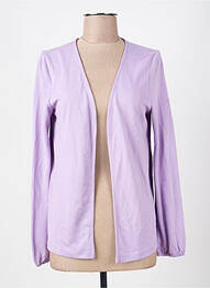 Gilet manches longues violet STREET ONE femme