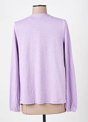 Gilet manches longues violet STREET ONE femme