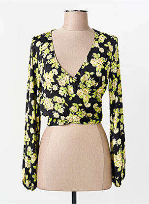 Top noir MANGO femme